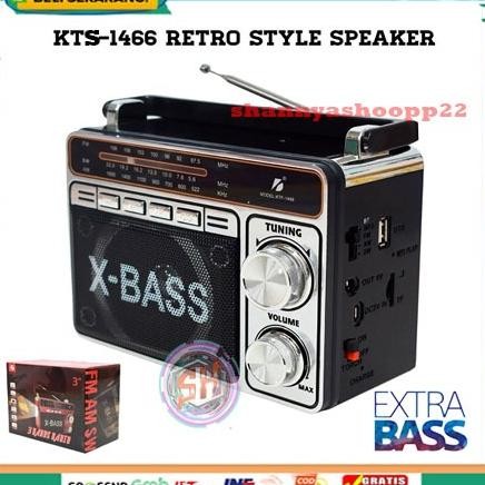 Radio x bass  kts 1466 Radio digital Classic FM Radio digital Super Bass terbaru murahh DiM