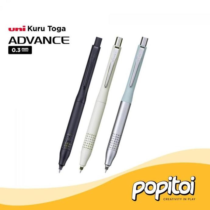 

Uni Kuru Toga Advance Upgrade Model Mechanical Pencil 0.3 0.5 Mm Kurutoga Pensil Mekanik Cetek New Stok