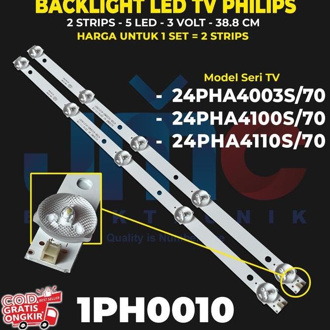 Backlight TV LED Philips 24 Inch 24PHA4100 24PHA4110 24PHA4003 Original