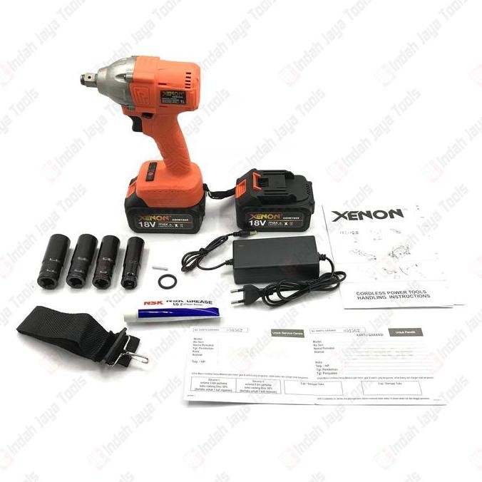 Xenon Cdiw1845 Impact Wrench Cordless 18V Baterai + Charger