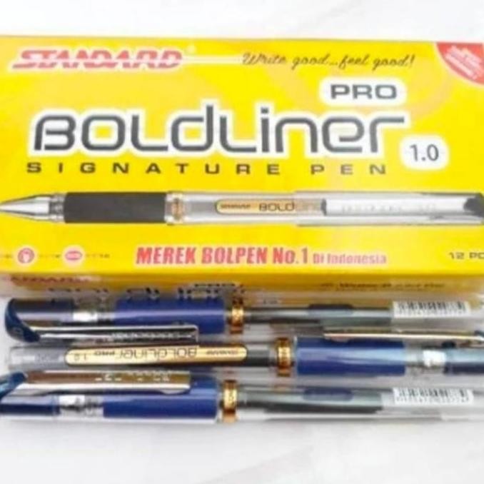 

Pulpen Standar Boldliner Pro 1.0 New Stok