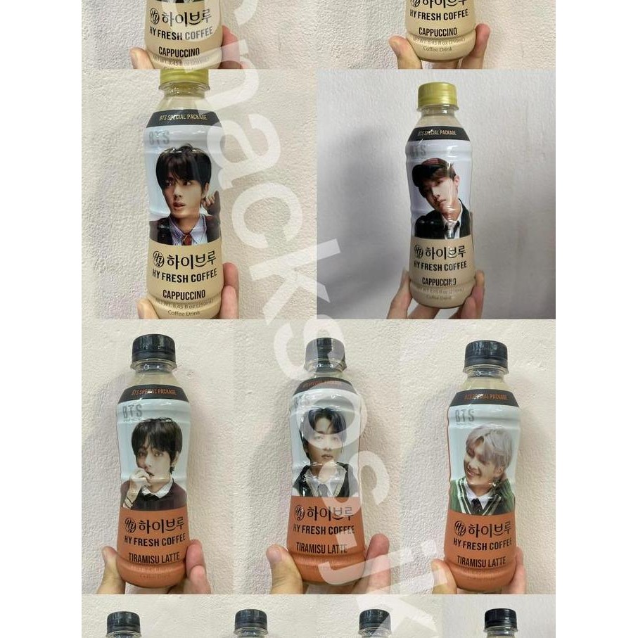 

Paldo Hy Coffee BTS EDITION TIRAMISU LATTE / CAPPUCINO | Kopi Korea BTS