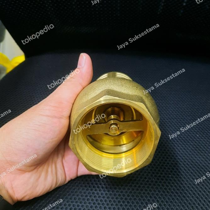 Foot Valve Gentong 3" Inch Kuningan Pn16 - Foot Valve Kuningan Pn 16