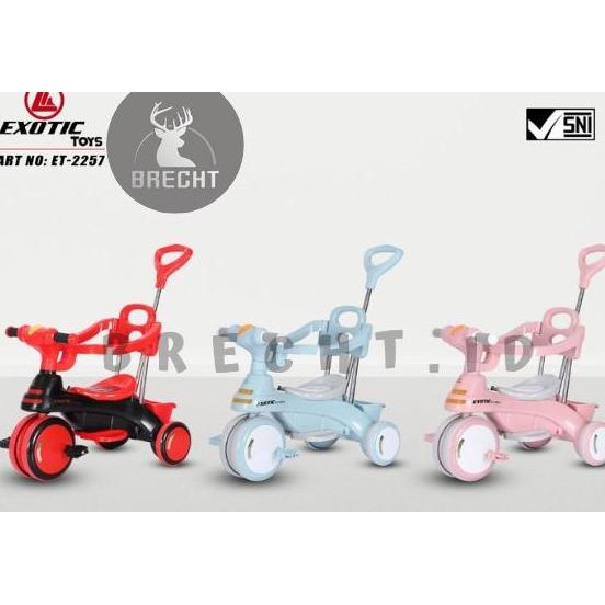 Sepeda Anak Roda Ta Baby Tricycle Exotic Et 2257 Ada Musik