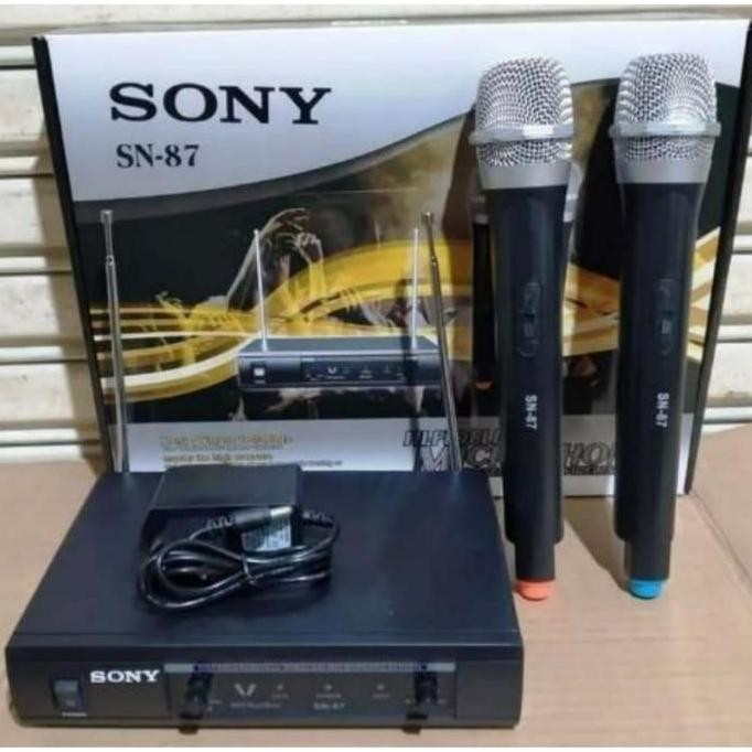 Mic Wireless SONY SN-87 Original - Microphone Wireless Serbaguna