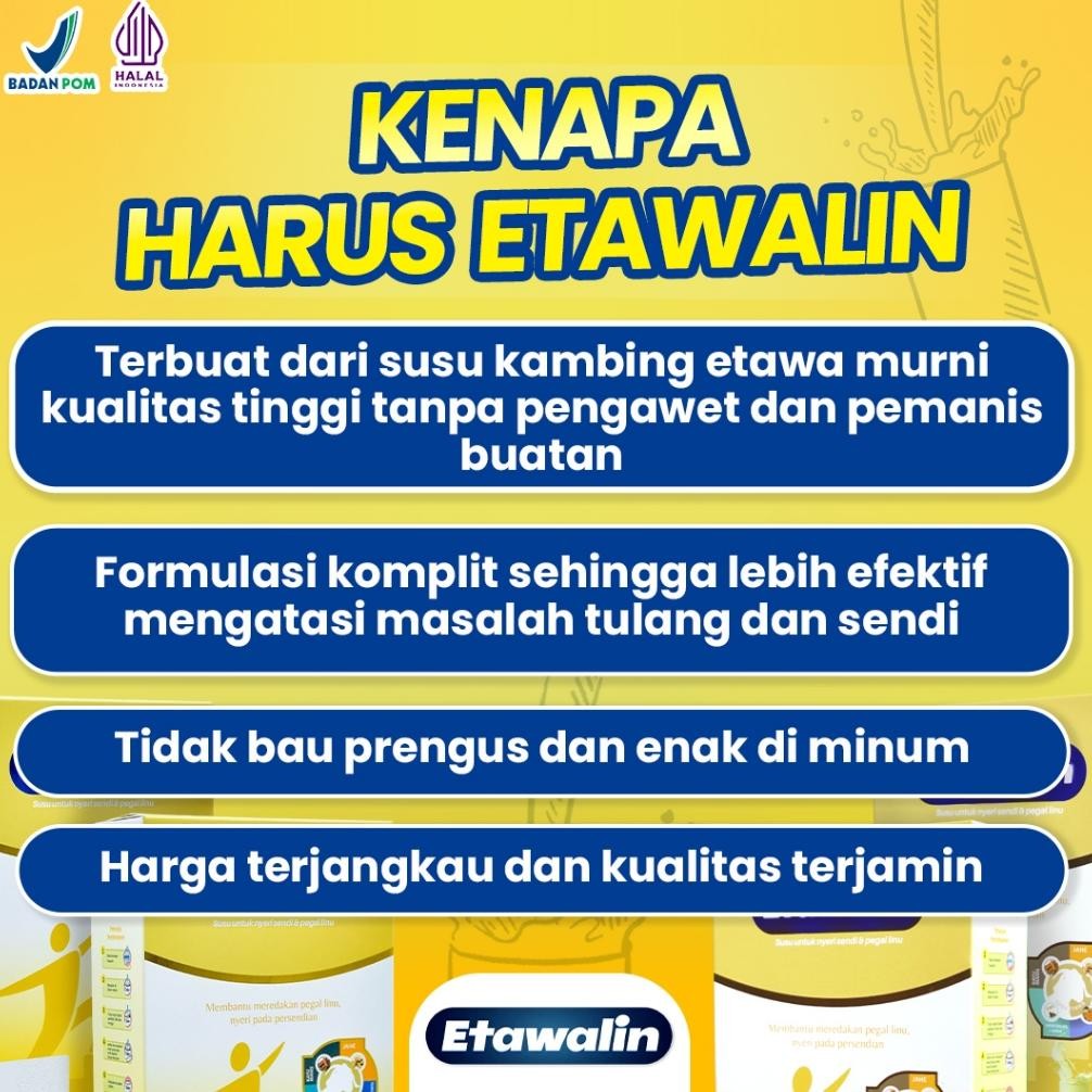 

Ct_C1077 Etawalin 100% Original | Susu Kambing Ori Official Store Asli Ampuh Atasi Nyeri Sendi Etawalin Si-19