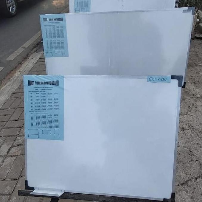 

White Board Gantung 60 X 90 Macnet + Penghapus New Stok