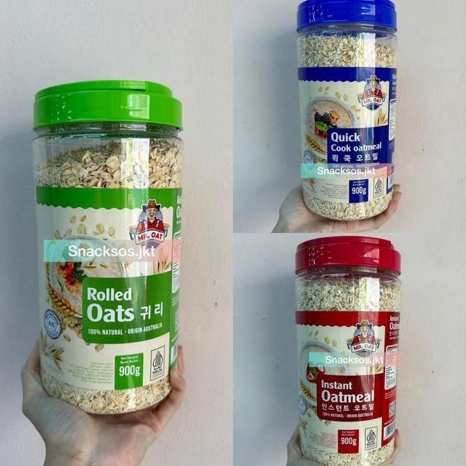

[TOPLES] MR OAT ROLLED OATS / QUICK COOK OATMEAL / INSTANT OATMEAL- MR.OAT