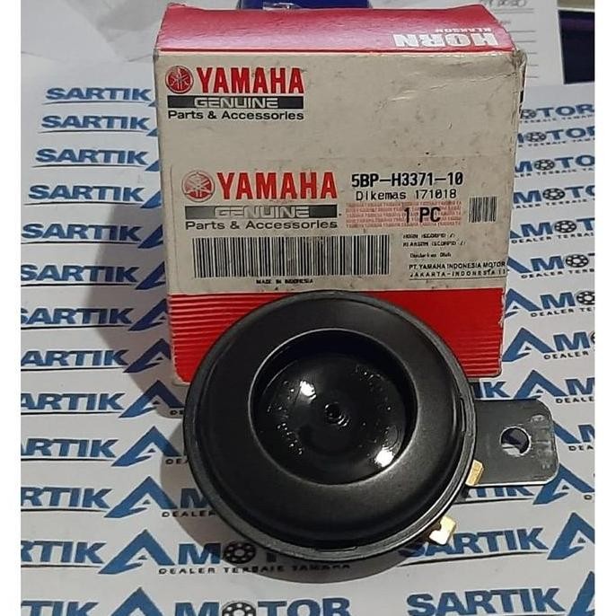 ready Original Horn ( Klakson Sebelah kanan Yamaha SCORPIO-Z )
