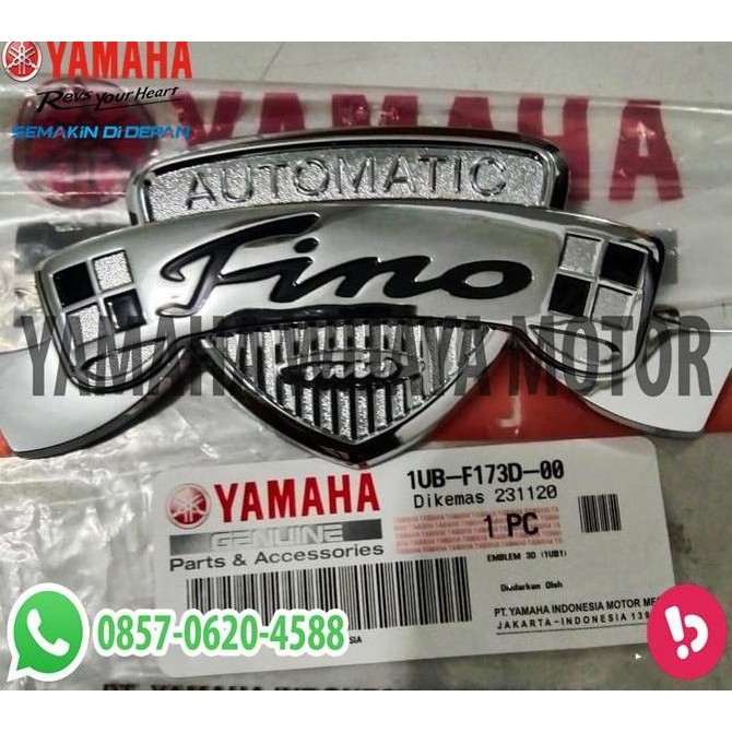 emblem 3D Fino premium. 1UB-F173D-00 ORIGINAL