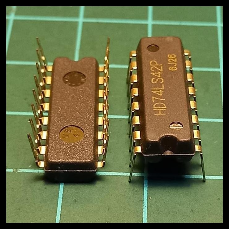 

BEST DEAL KR04348 74LS42 BCD TO DECIMAL DECODER !!