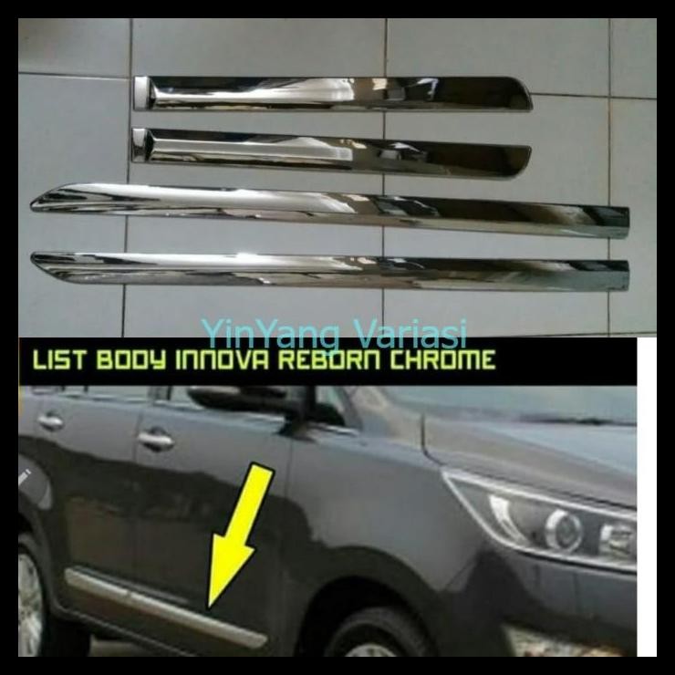 TERBARU LIST BODY CHROME INNOVA REBORN 