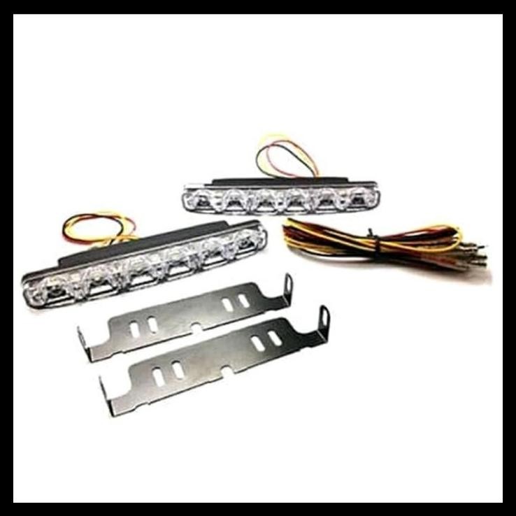 TERMURAH LMPU DRL 6 TITIK LED PUTIH MOBIL RUSH/TERIOS 
