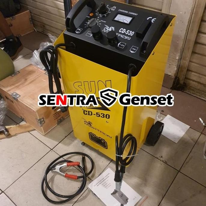 Charger Aki / Battery Charger MAXTRON 80 Ampere CD 530