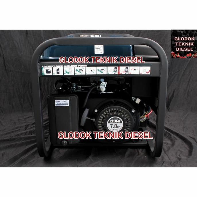 ready  IZUMI Genset Bensin 3000 watt GS 4000
