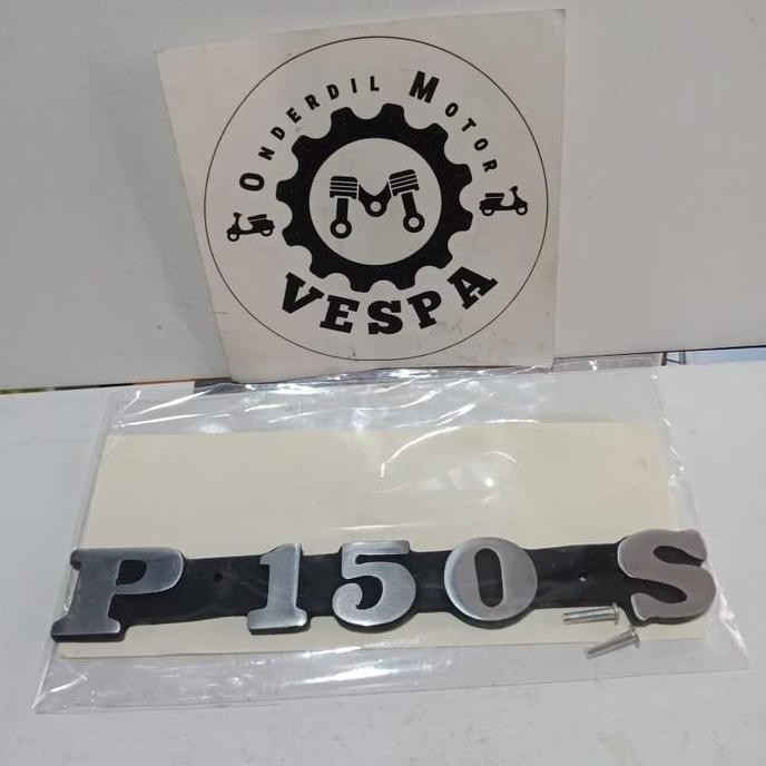 EMBLEM / TULISAN VESPA P 150 S