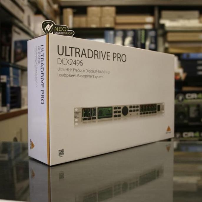 Behringer DCX2496 Loudspeaker Management System - DLMS - 3 Inputs