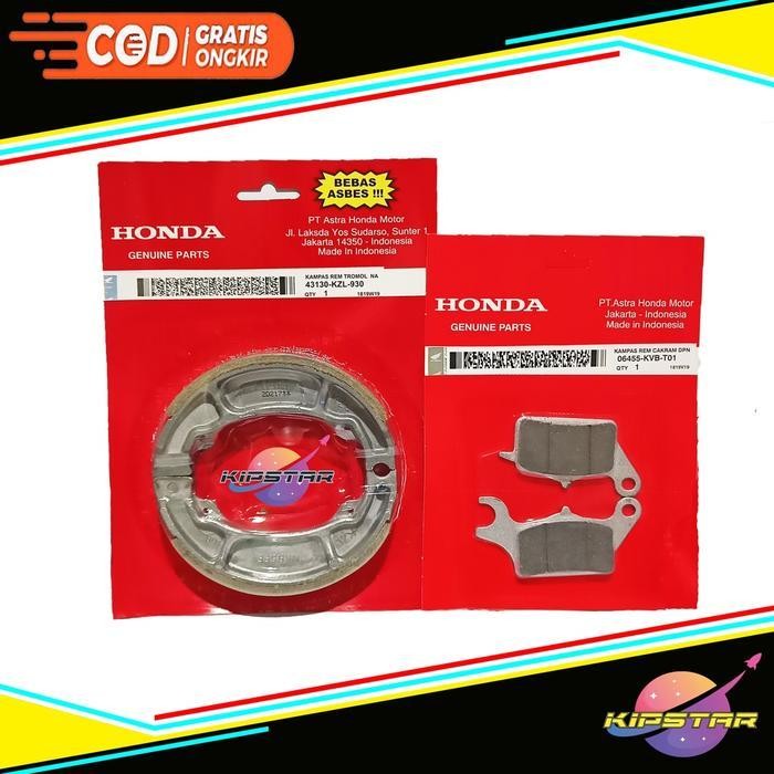 Pdp Paket Kampas Rem Depan Belakang Oli Mpx2 Oli Gardan Honda Beat Vario Scoopy Spacy Vario 125 / Ka