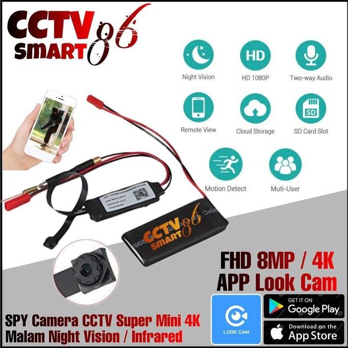 Spy Camera / Ip Wireles Wifi Ip Hidden / Spy Camera Super Mini Full Hd