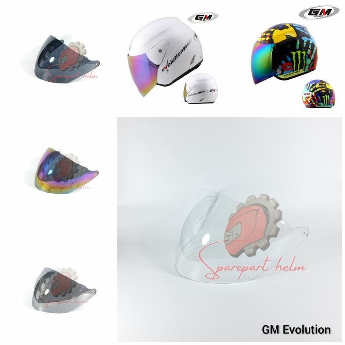 Mos Kaca Helm Gm Evo Visor Helm Gm Evolution