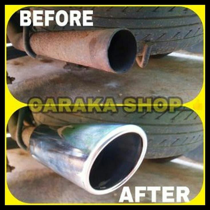 TERMURAH BUNTUT KNALPOT UJUNG KNALPOT MODEL MIRING KARIMUN ESTILO 