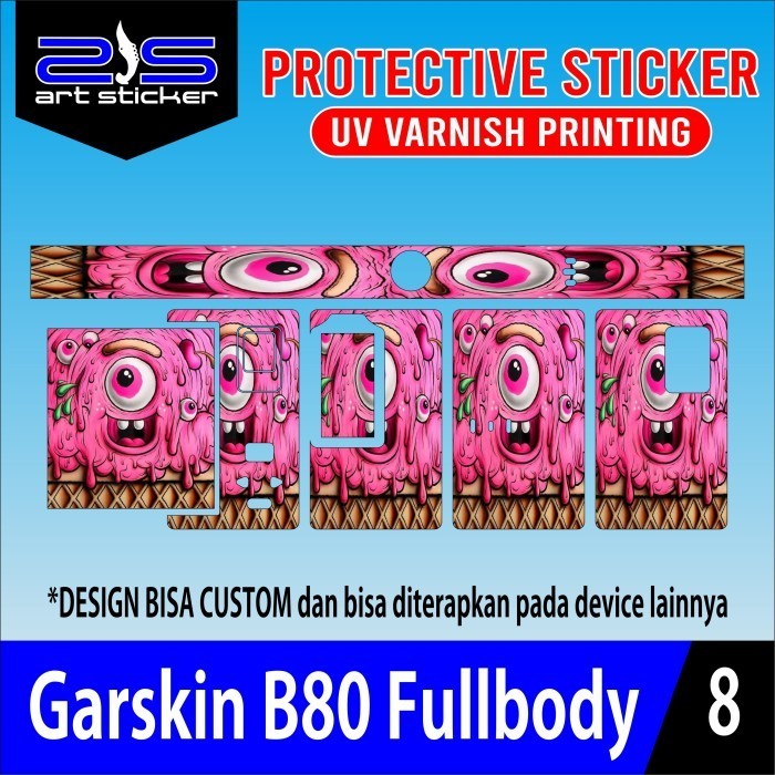 

Get2pcs Stiker B80 Pink Ultramilk Uv Printing Ultramil Monster Garskin Casing Motif Dan Bisa Custom Bayar Ditempat