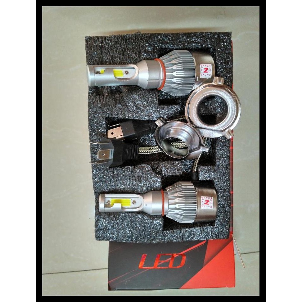 DISKON BOHLAM LED H4 LAMPU DOTECH 