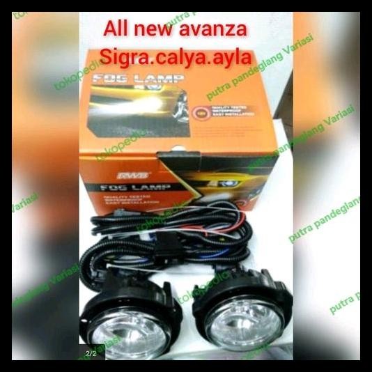 DISKON LAMPU FOG LAMP LAMPU KABUT MOBIL DAIHATSU AYLA 