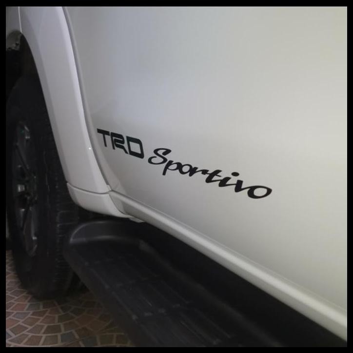 TERMURAH STIKER BODY MOBIL TOYOTA FORTUNER TRD STIKER VARIASI LIS BODY MOBIL 