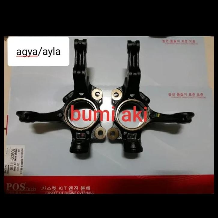 TERMURAH KNUCKLE STEERING ATAU KNAKEL AS DEPAN ORIGINAL TOYOTA AGYA AYLA ASLI 