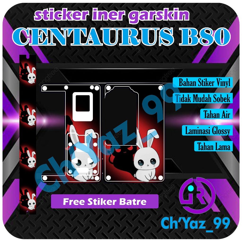 

Get2pcs Chyaz99 B80 Iner Glossy Laminasi 14 Garskin Casing Motif Dan Bisa Custom Bayar Ditempat