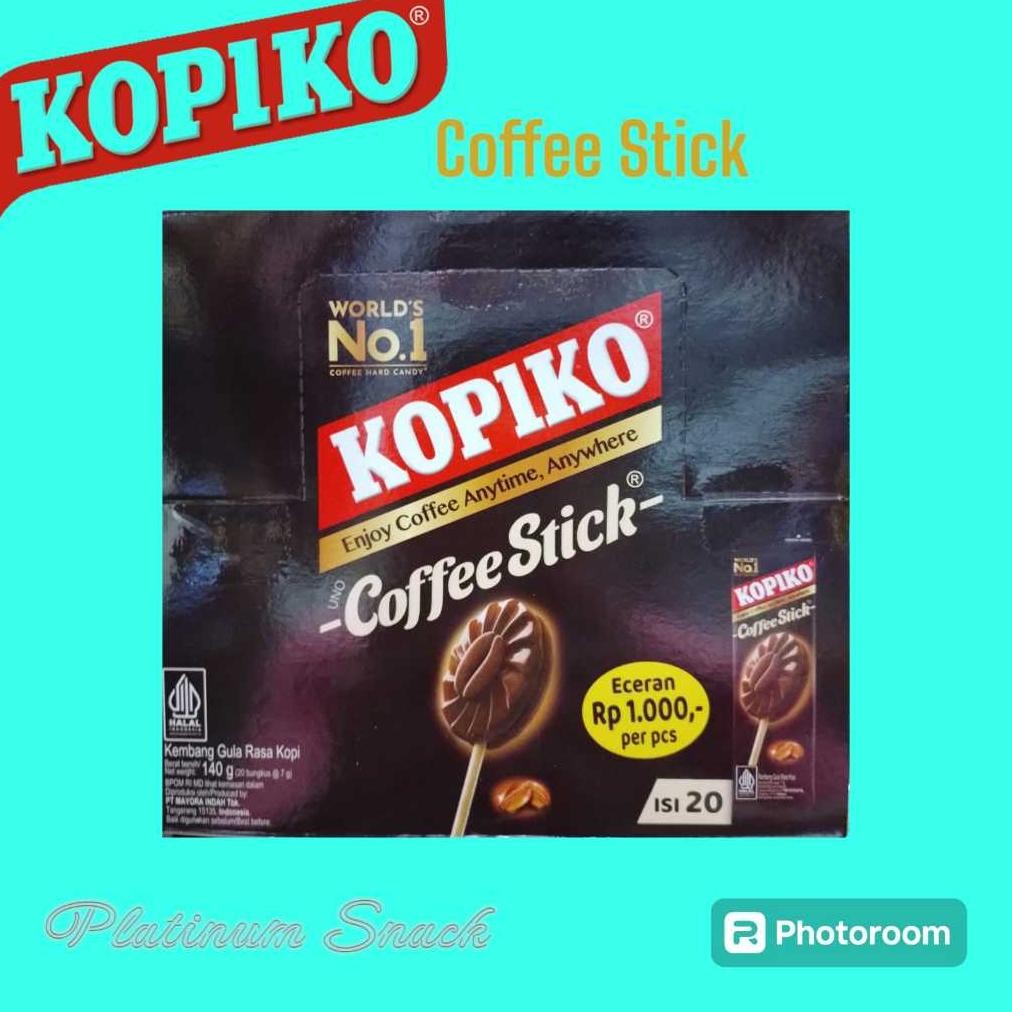 

Coffee Stick Kopiko | Isi 20 Pcs @ 7 Gr | Mayora