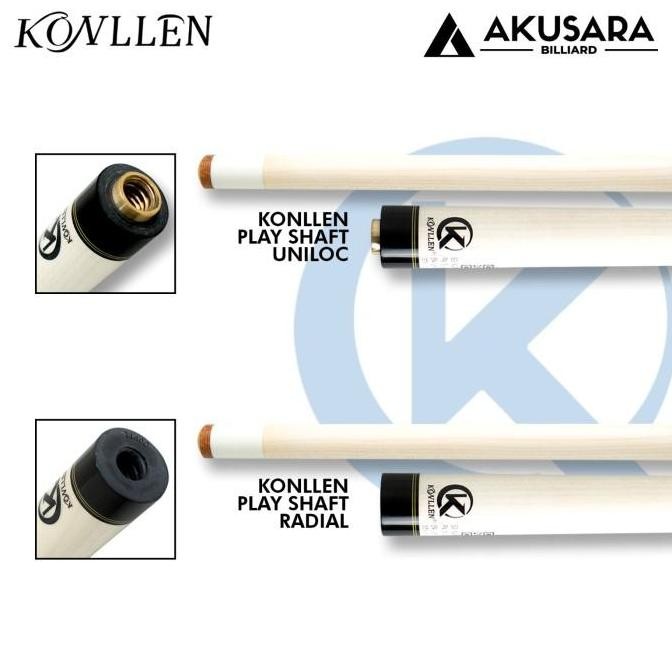TERBARU SEDANG PROMO  Stik Billiard Shaft Maple Konllen New - Shaft-Radial