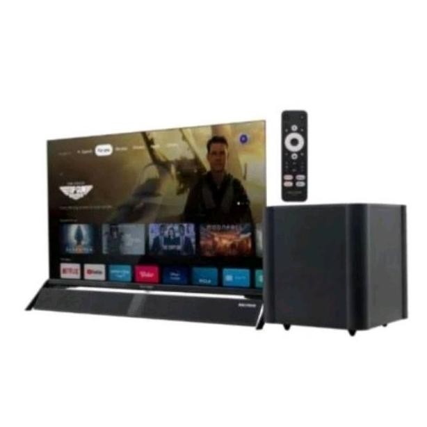 Led POLYTRON Cinemax Google TV Plus Sound Bar 43 Inch PLD 43BG9058 DiM