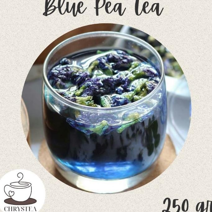 

Chrystea Blue Pea Tea Bunga Telang 250Gr