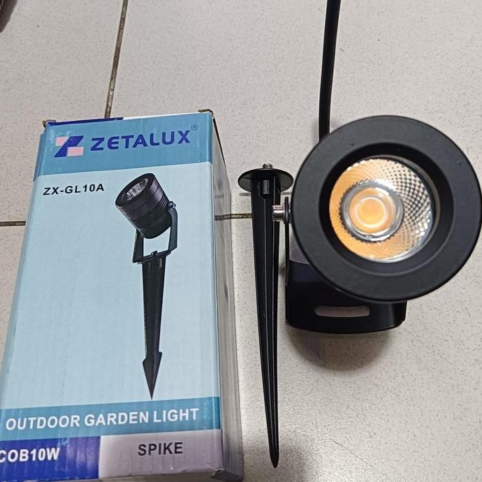 Lampu Sorot Taman 10 Watt Cob Sorot Taman Cob 10W Zetalux Ready