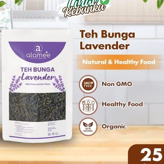 

Alamee Lavender Tea Teh Bunga Organik Kering Dried Flower 25Gr Lihat Kebunku
