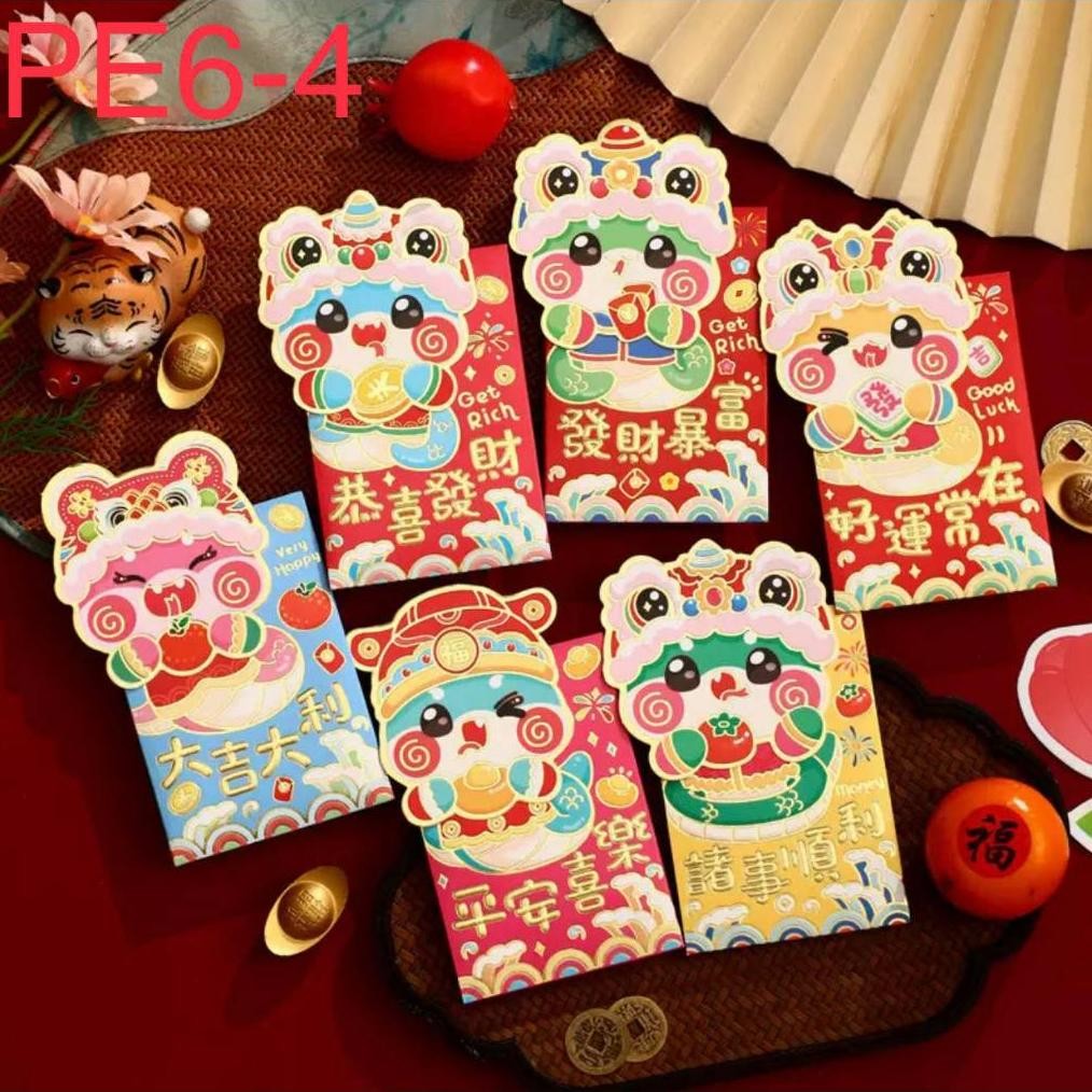 

Angpao Imlek/Imlek/Tahun Ular/Tahun 2025/Tahun Ular/She/Angpao