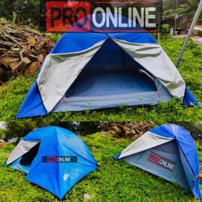 Cover Tenda layer - Pelindung Atap Tenda Camping - Tenda Dobel Layer HS