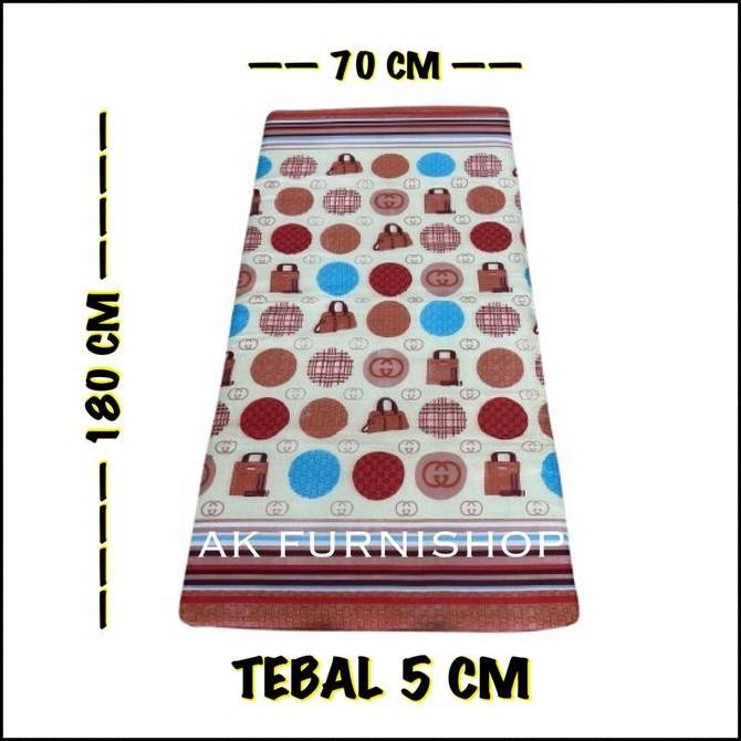 Grosir Kasur Lipat Busa Dakron Murah Tebal 5 Cm - Kasur Lantai Ekonomis