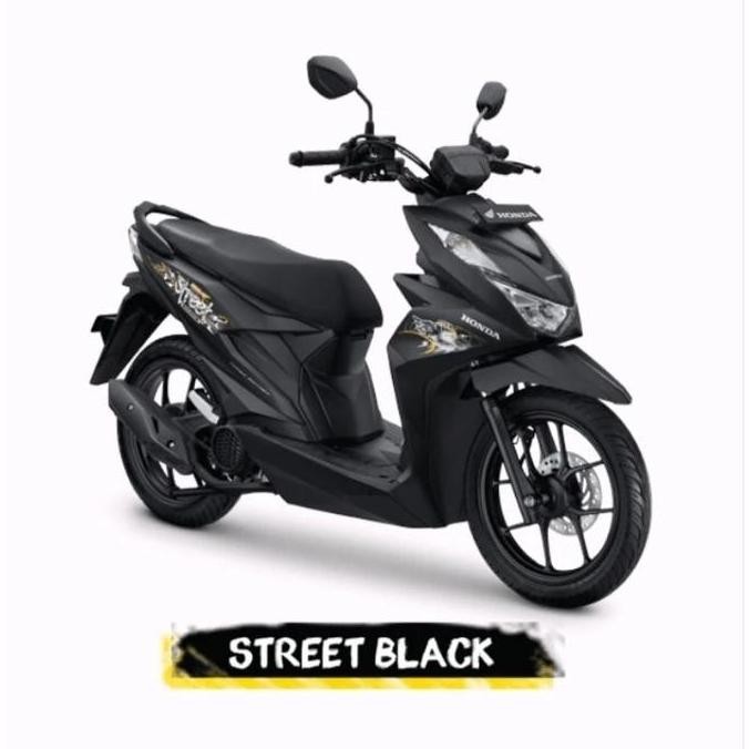 Cover Tameng Body Depan Beat street K1A Hitam Doff 2020 2021 2022 2023