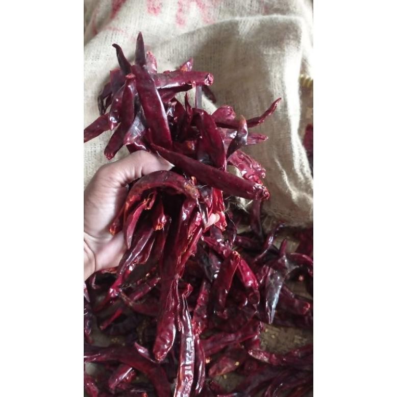 

Satisfaction ( Cabe Super 1.Kg ) Cabe Merah Besar Super Kering Tanpa Tangkai Kualitas Bagus