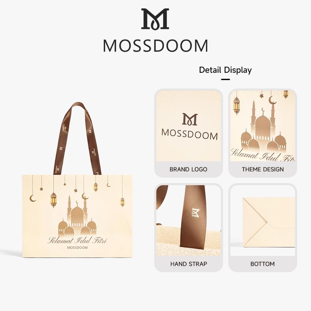 

ZAI-2530 TERLARIS!! [Edisi Spesial Ramadhan]MOSSDOOM Paperbag Tas Hadiah Kertas Berkualitas Termurah