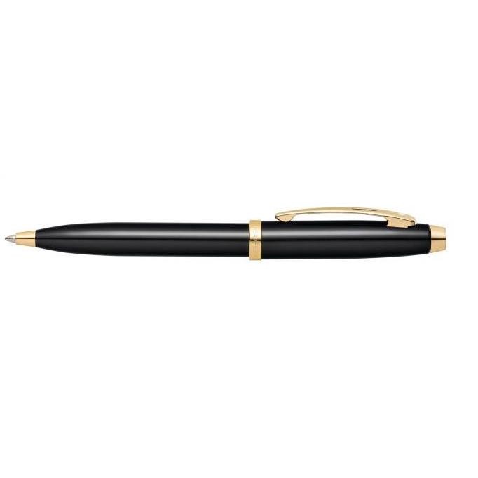 

Sheaffer 100 Glossy Black With Gold-Tone Ballpoint Pen New Stok