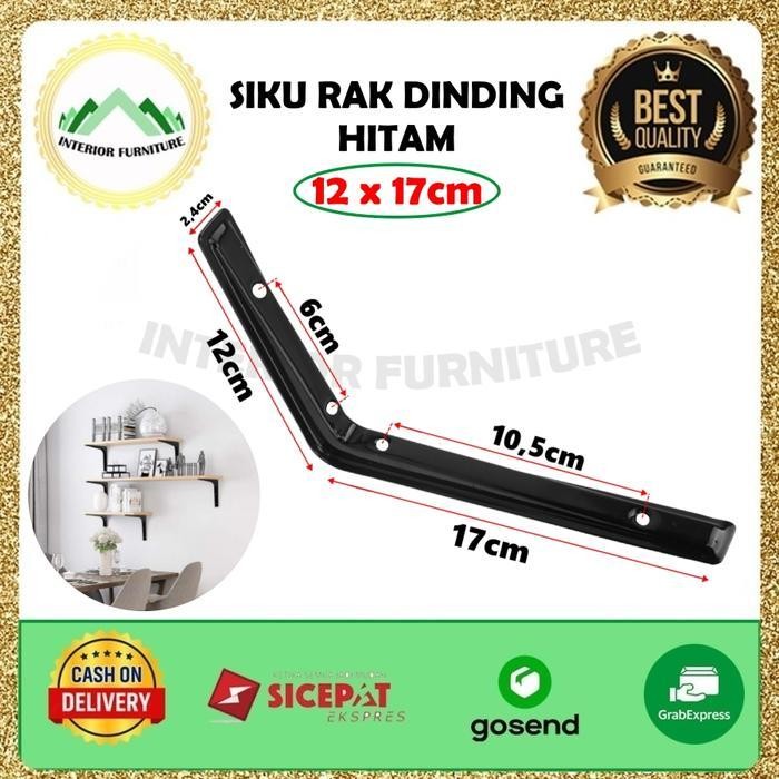 Tpi Siku Rak Dinding Besi L Rak Penyangga Bracket Ambalan Siku Breket Kuat