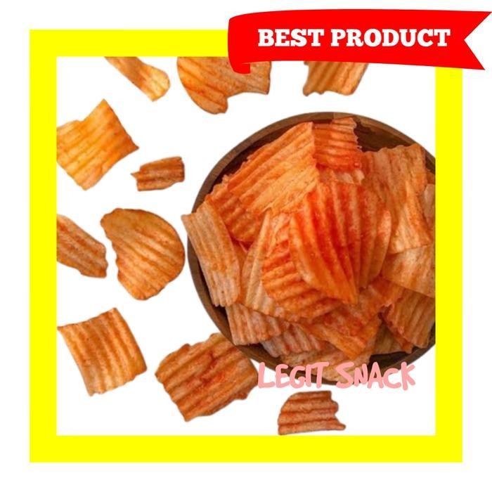 

LM CHUBA KRIPIK SINGKONG BALADO - KERIPIK CHUBA ( SNACK KILOAN ) 250 GRAM