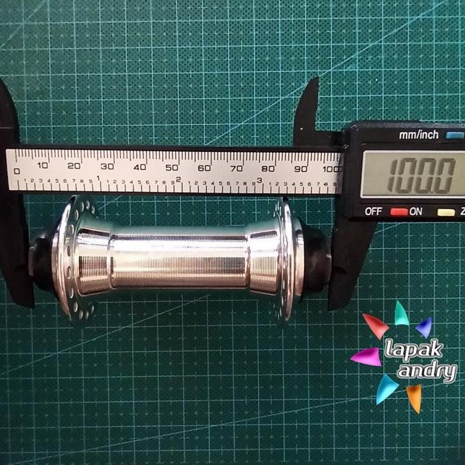 Hub Depan 36H Formula QR Shimano NOS Vintage Silver Chrome Alloy murah