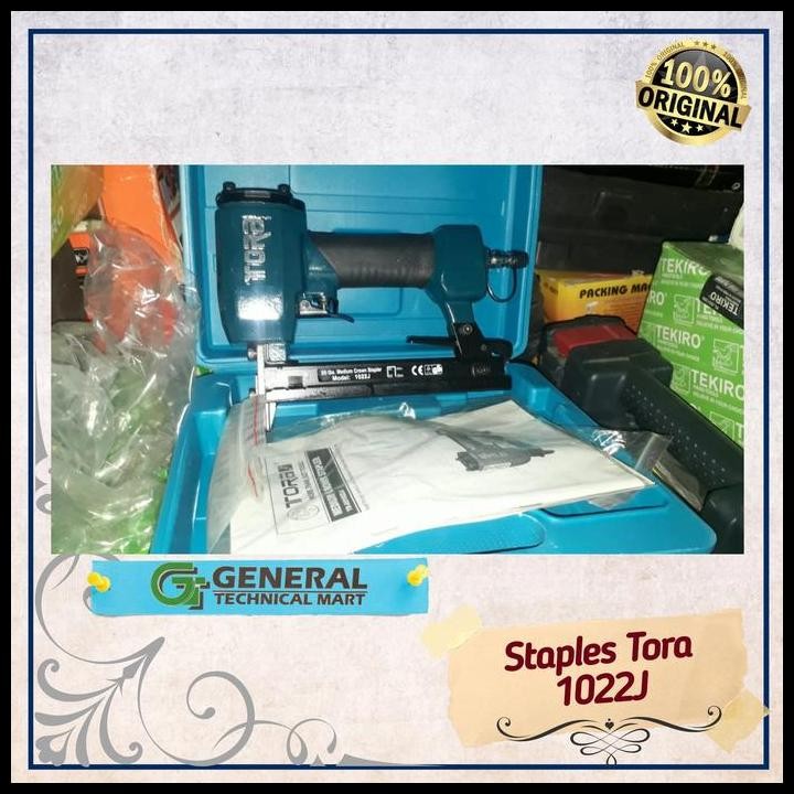 

TERBARU TORA MESIN AIR NAILER 1022J MODEL U - STAPLES ANGIN TEMBAK PAKU !!