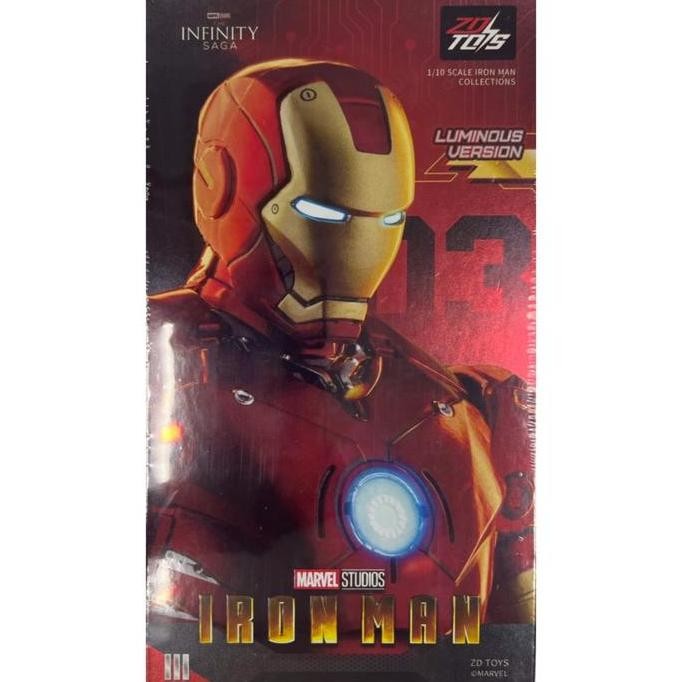 ZD Toys " IRON MAN Movie " IRON MAN Mark 3 - Luminous Ver