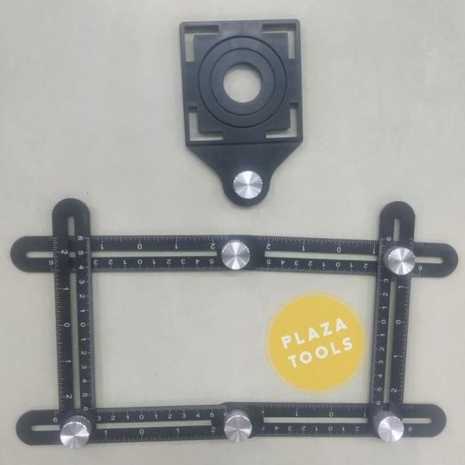 

Penggaris Siku Multifungsi 6 Fungsi / 6 Blade Multifunction Ruler Aldo New Stok